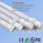 1800lm Aluminum Alloy Cover Purifying 18W Led Tube Lighting , Led Tube