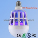 Mosquito Killer Lamp E27 9 W 220V LED Bulb 6500K White Anti Mosquito Kill Night Light With EU/US Plug Socket Adapter